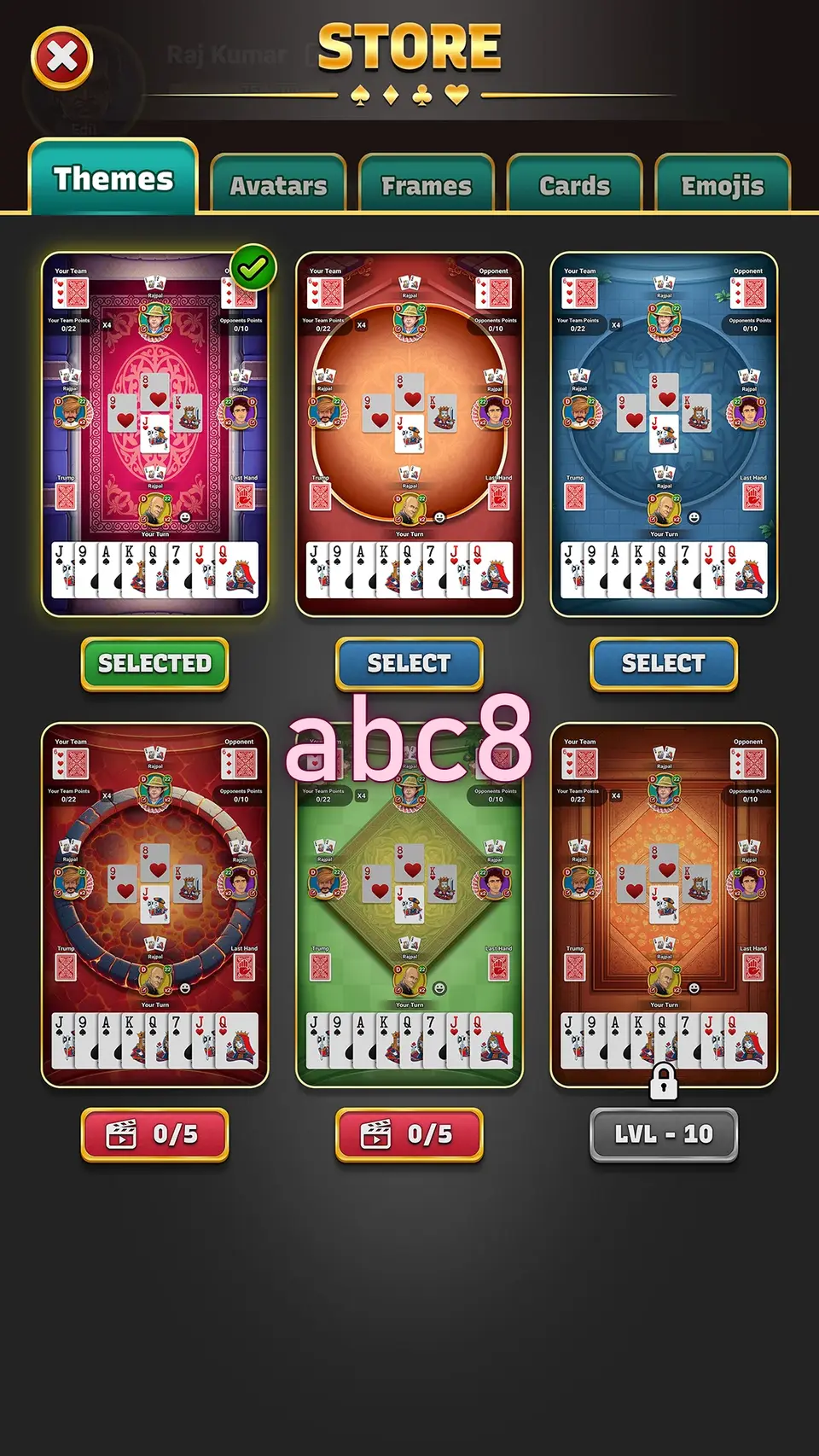 abc8 লগইন